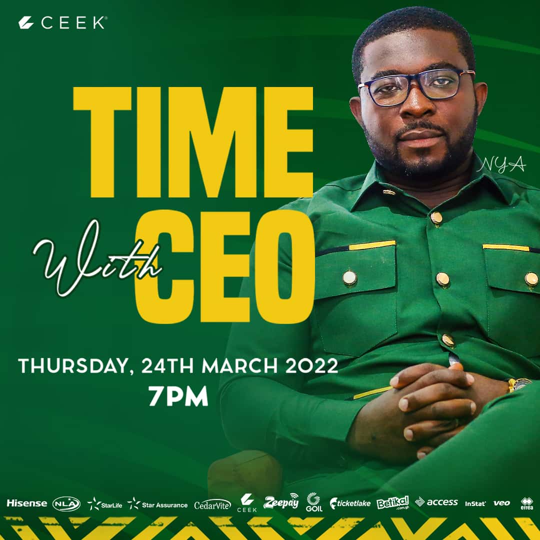 Time with CEO 24th March 2022