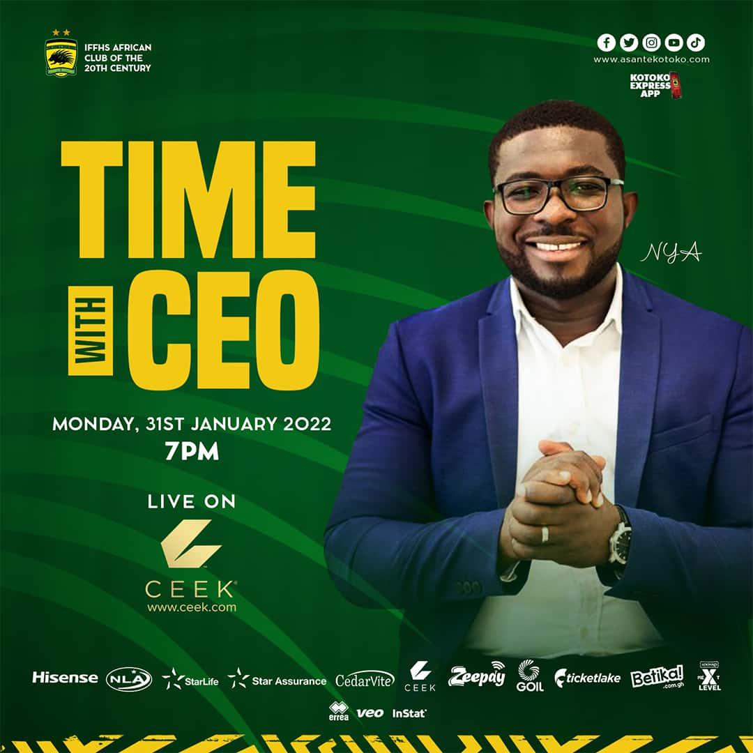 Time with CEO 31st January 2022