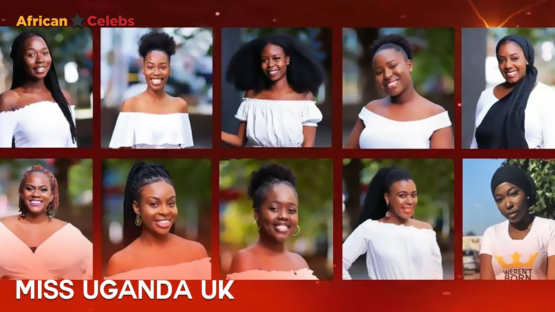 African Celebs Miss Uganda UK