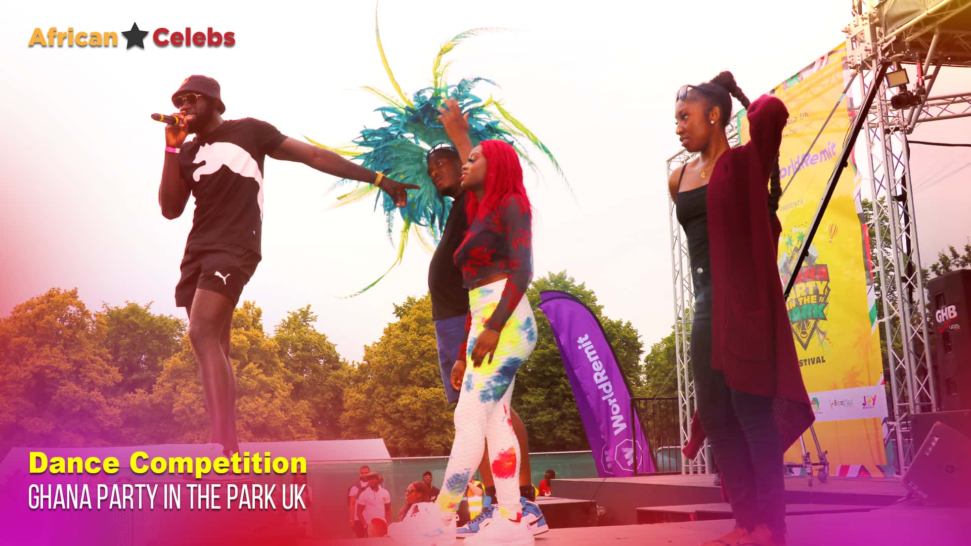 African Celebs Dance Competition  - Ghana Party In The Park