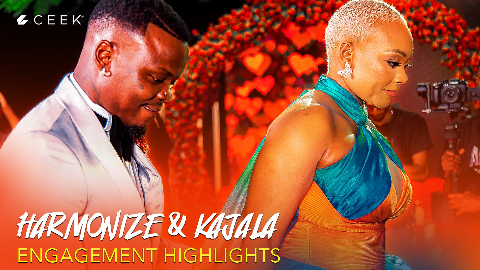 Harmonize and Kajala Engagement Highlights