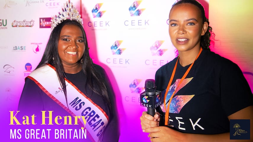 Miss UK Kat - Ms Great Britain Upclose video - CEEK.com