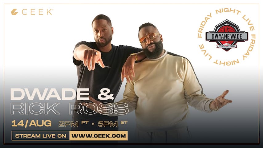 Celebrity Sports  Dwyane Wade and Rick Ross 