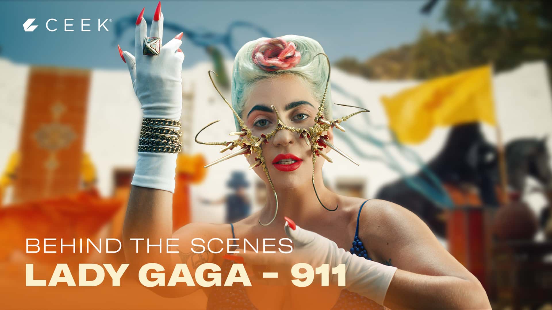 Lady Gaga Behind The Scenes  - 911 Preview