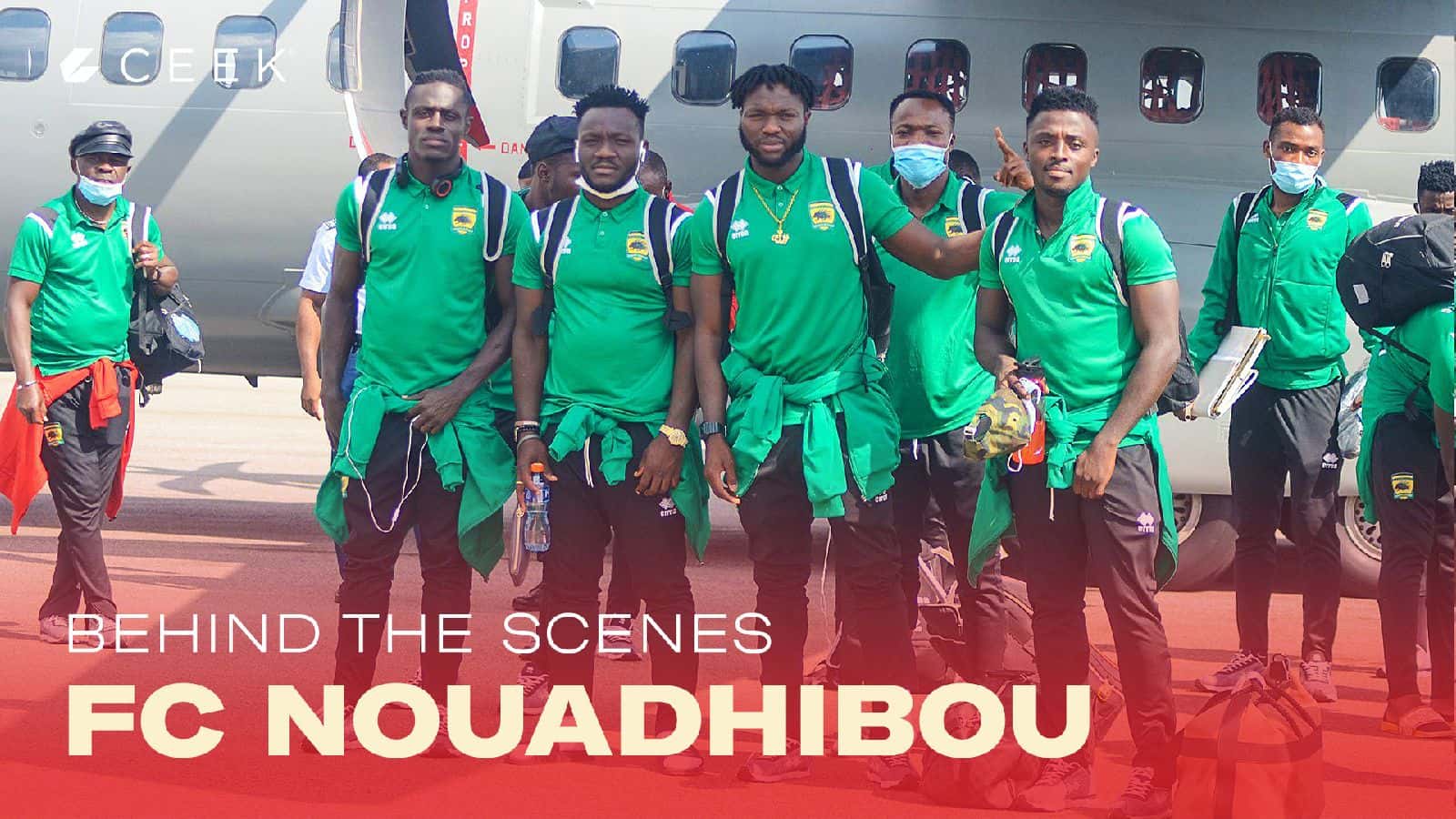 Behind the scenes: FC Nouadhibou V Asante Kotoko 29 November 2020 ceek.com