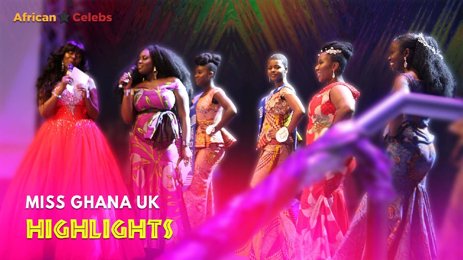African Celebs Miss Ghana UK Highlights