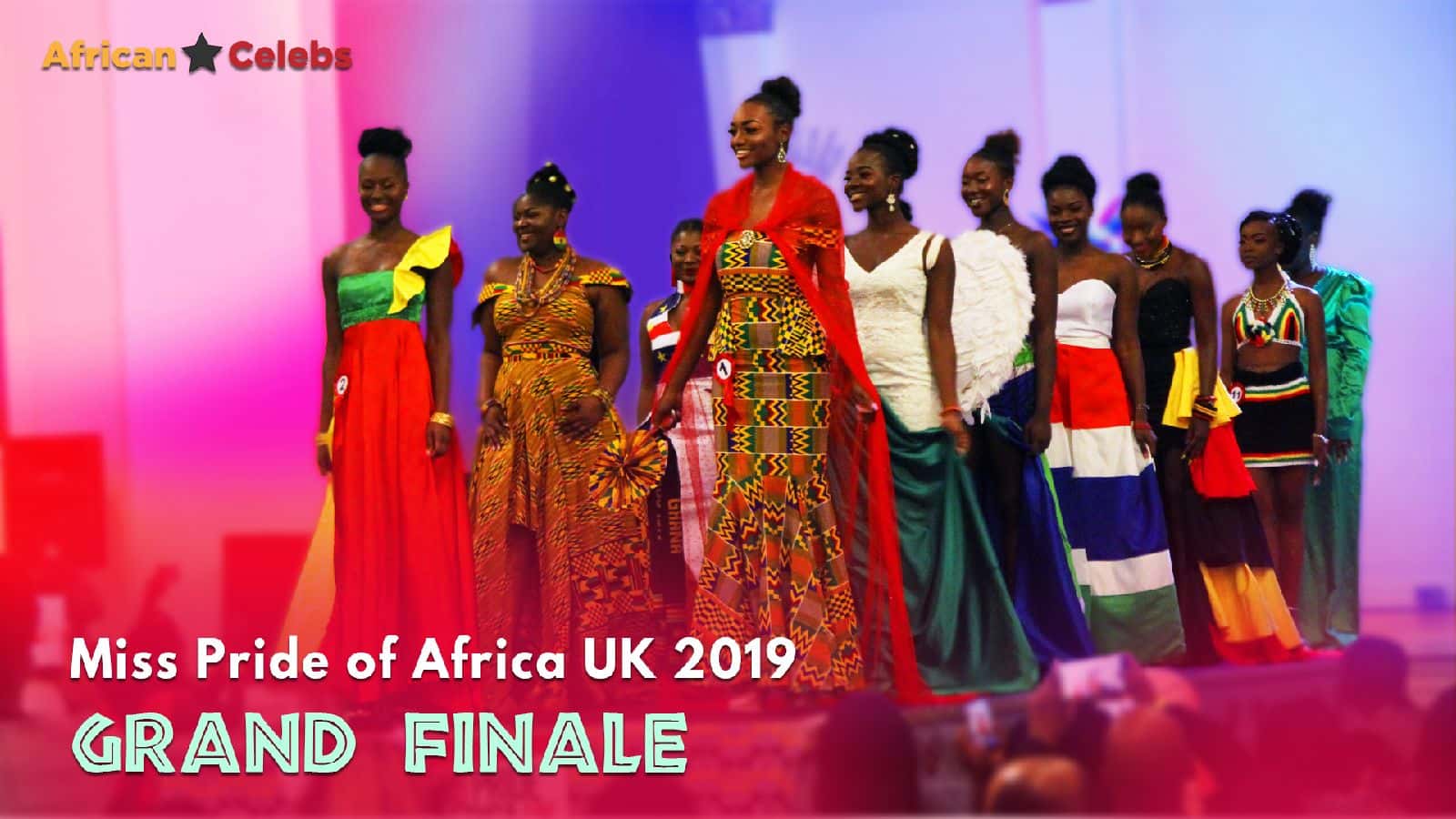 African Celebs Miss Pride of Africa UK 2019 Grand Finale