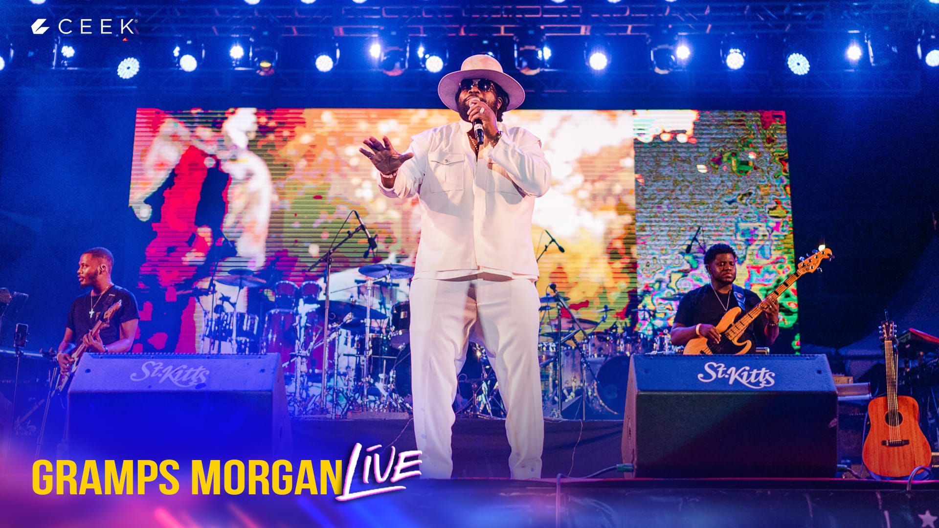 Gramps Morgan Live Performance by Gramps Morgan at St Kitts Festival