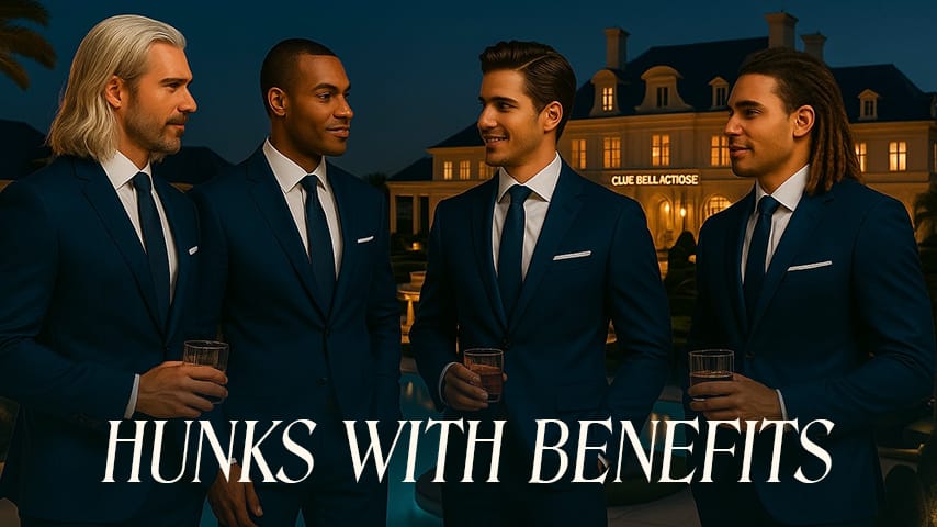 Hunks with Benefits Built to Be Loved. Wired to Leave