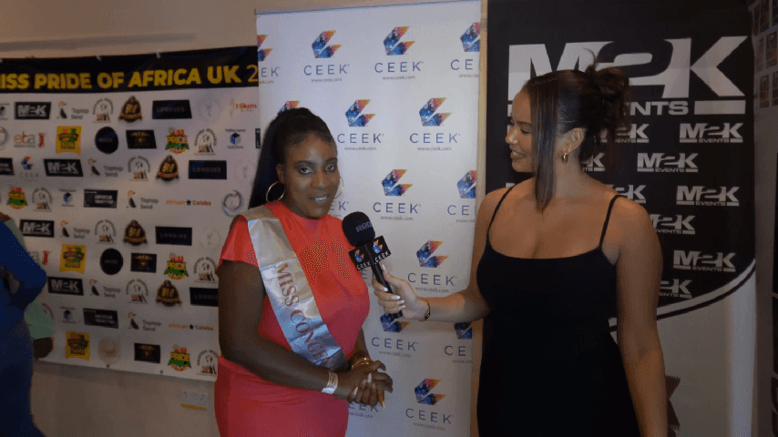 Miss Pride of Africa UK Sally Coker Upclose 