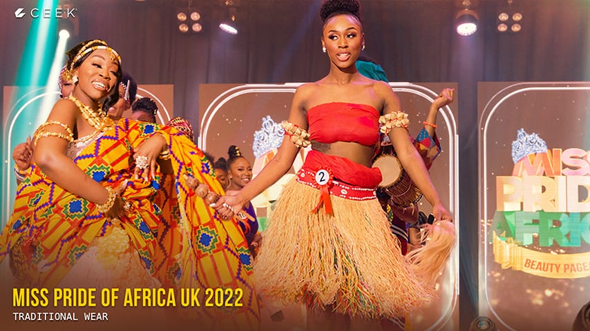 Miss Pride of Africa UK Traditional Wear Dance