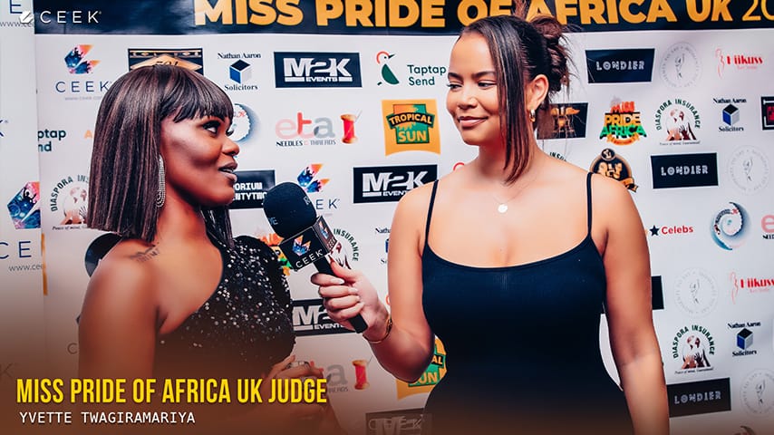 Miss Pride of Africa UK MPOA Judge Yvette Twagiramariya 