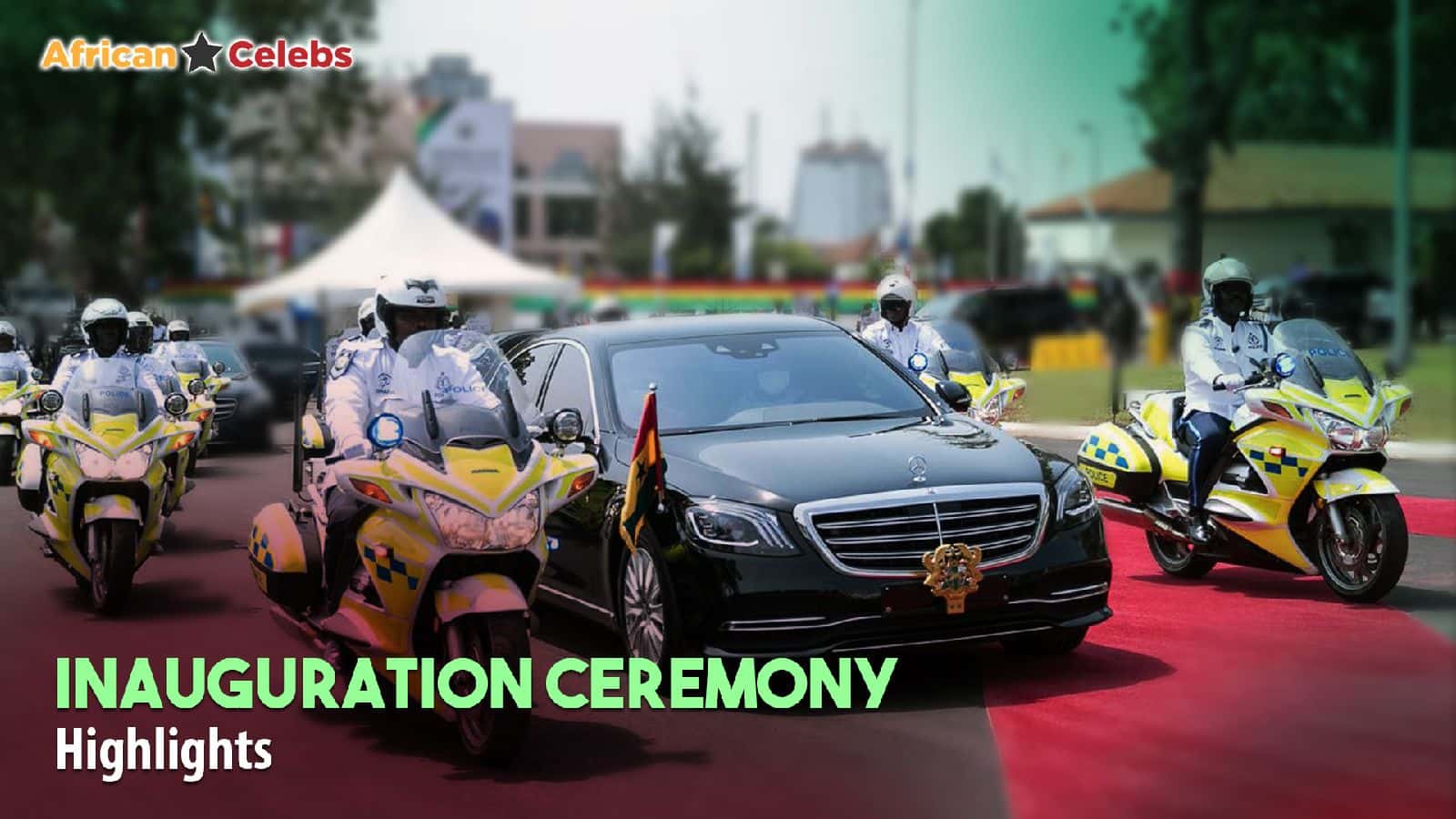 African Celebs Nana Akufo-Addo Inauguration Ceremony Highlights