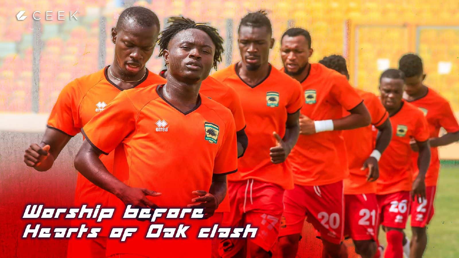 Asante Kotoko Worship before Hearts of Oak clash