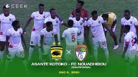 CAF Champions League - Asante Kotoko vs F.C. Nouadhibou ceek.com